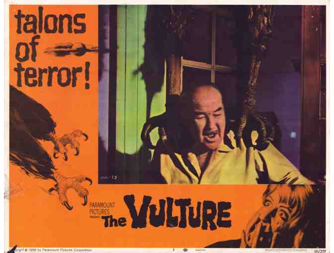 VULTURE, 1966, lobby cards, Broderick Crawford, Robert Hutton