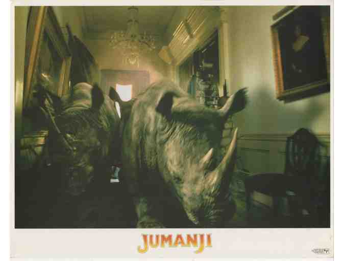 JUMANJI, 1995, lobby cards, Robin Williams, Kirsten Dunst, David Alan Grier