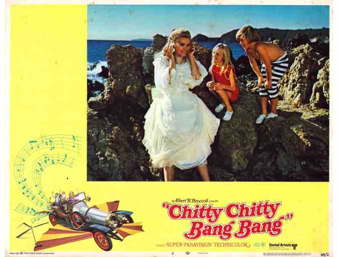 CHITTY CHITTY BANG BANG, 1969, lobby cards, Dick Van Dyke