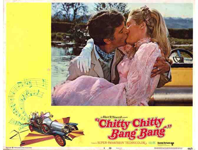 CHITTY CHITTY BANG BANG, 1969, lobby cards, Dick Van Dyke