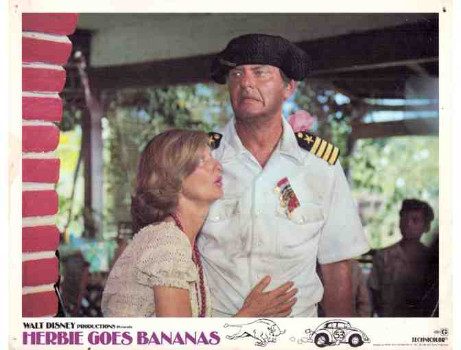 HERBIE GOES BANANAS, 1980, lobby cards, Cloris Leachman - Photo 2