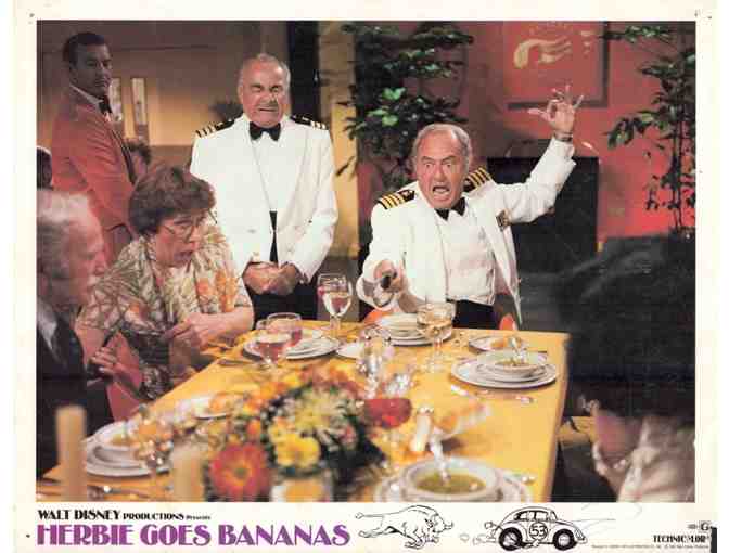 HERBIE GOES BANANAS, 1980, lobby cards, Cloris Leachman - Photo 4