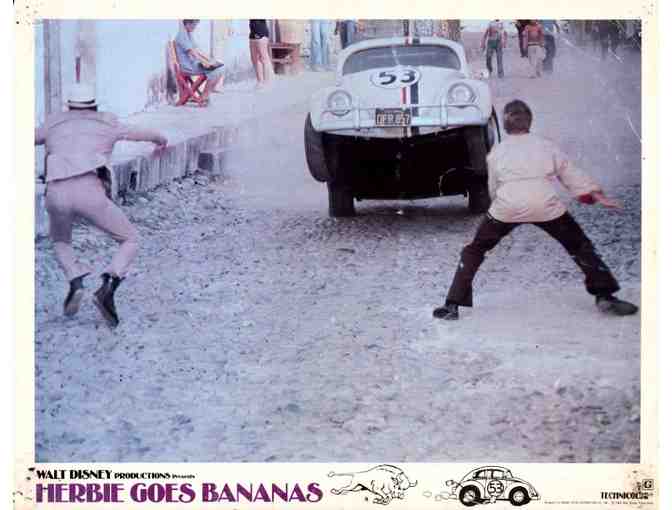 HERBIE GOES BANANAS, 1980, lobby cards, Cloris Leachman - Photo 5