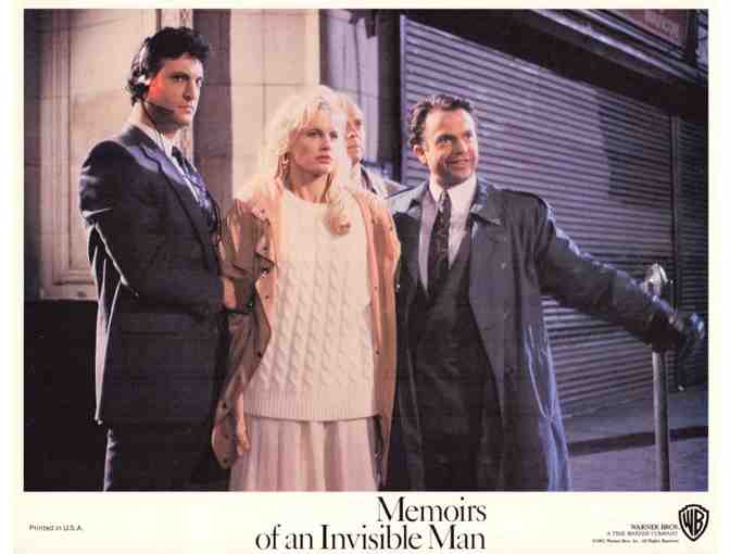 MEMOIRS OF AN INVISIBLE MAN, 1992, lobby cards, Chevy Chase