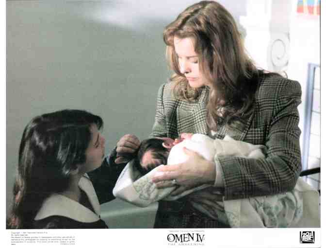 OMEN IV THE AWAKENING, 1991, lobby card set, Michael Lerner