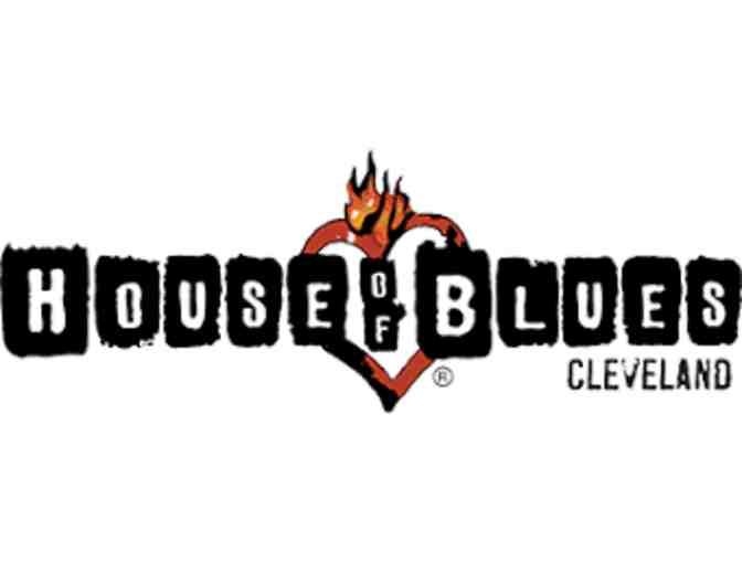 House of Blues Cleveland VIP Tickets and event credit.