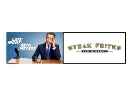 Chez Comedy Night - Seth Meyers VIP Tickets and Gift Certificate to Steak Frites