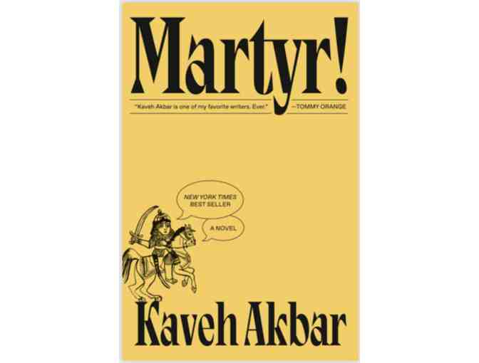 Martyr! A novel By Kaveh Akbar (Hardcover) - Photo 1