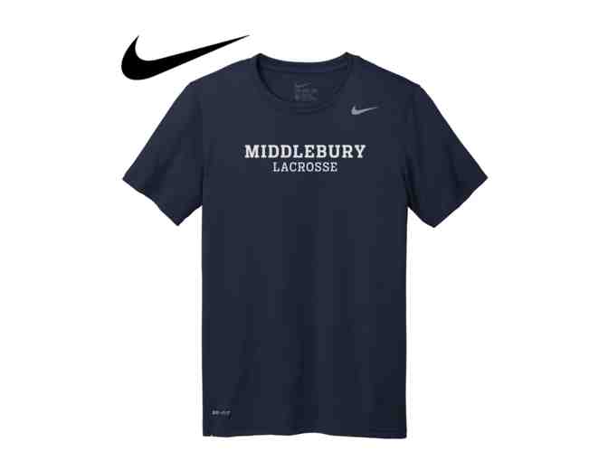 Middlebury College Lacrosse Nike Dri-Fit T-shirt - Photo 1