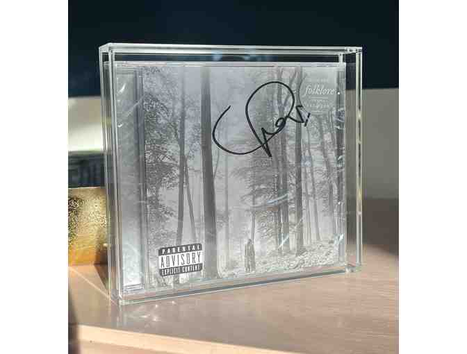 Signed Taylor Swift Folklore CD