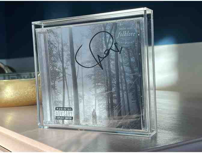 Signed Taylor Swift Folklore CD