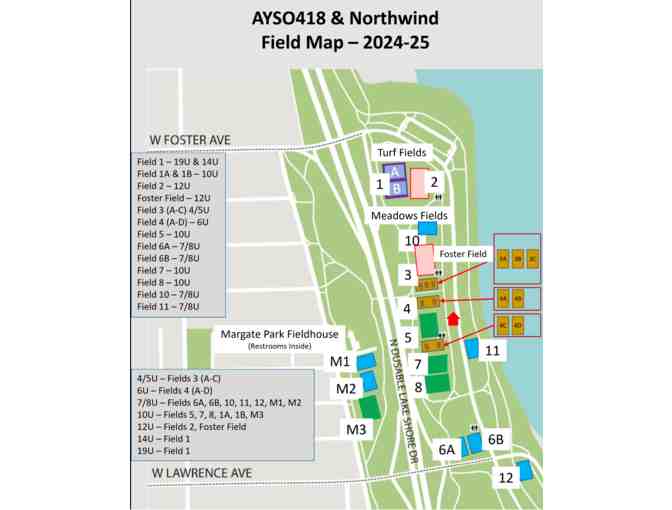 Play Soccer! Membership to AYSO Chicago Lakefront for 2025-2026