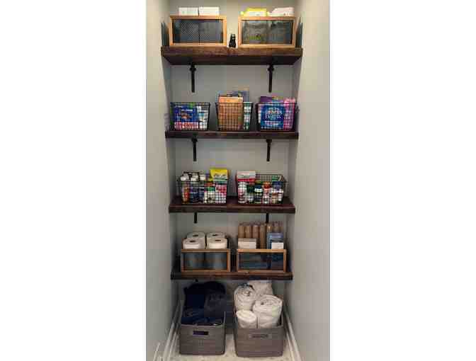 Three (3) hours of professional home organizing with Birch Design