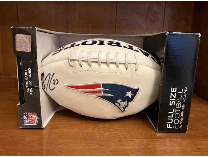 BUNDLE: Rodney Harrison Football and Richard Seymour Autographed Photo - Photo 2