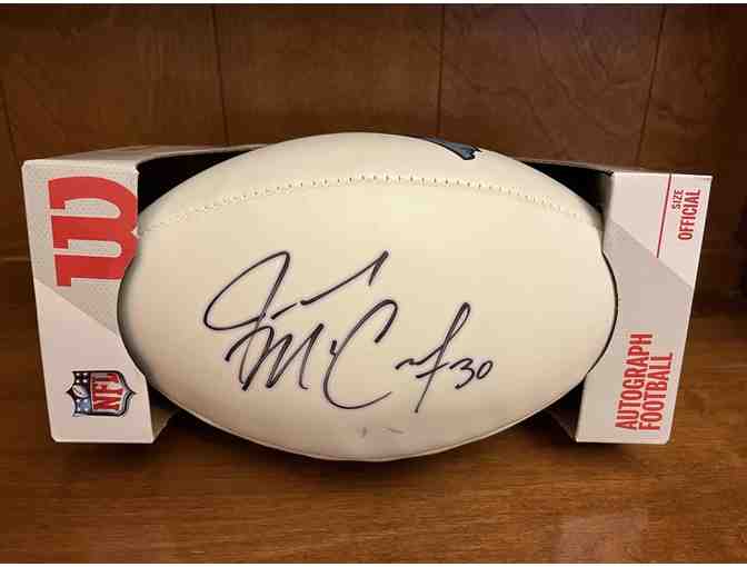 JMac Football with certificate of authenticity - Photo 2