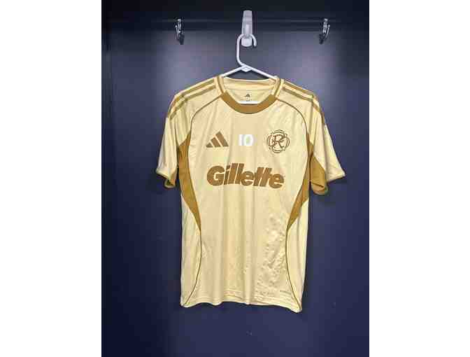 Carles Gil Signed One Planet New England Revolution Pre-Match Top