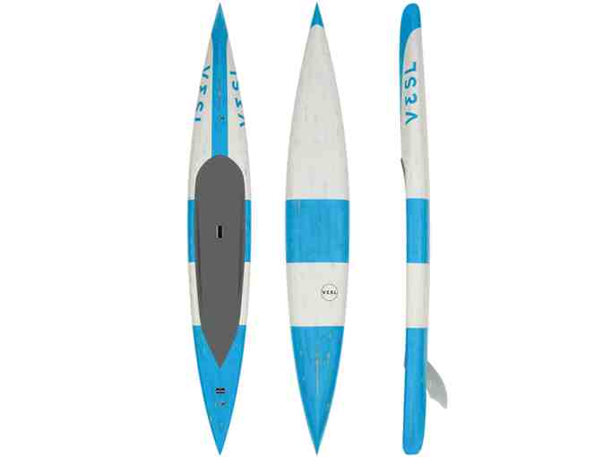 Raffle for V3SL 12'0 Bullet Prone Paddleboard Blue Glossy - White Matte - Photo 1
