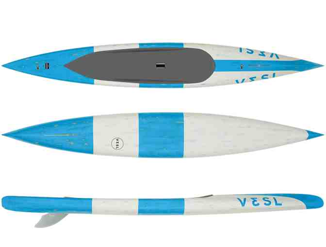 Raffle for V3SL 12'0 Bullet Prone Paddleboard Blue Glossy - White Matte - Photo 2