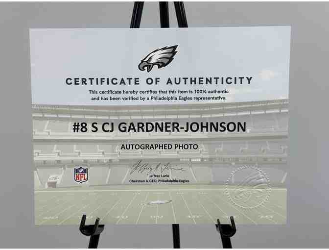 Eagles Autographed Photo of CJ Gardner-Johnson - Photo 2