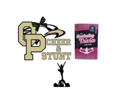 OPHS Cheer - 1 hour group lesson & The Cheerleading Trivia Game Book