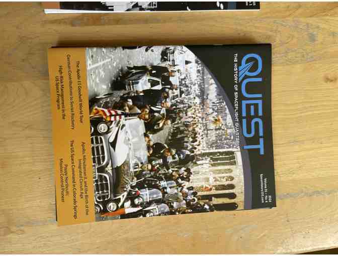 Quest Magazine Subscription + 4 Back Issues