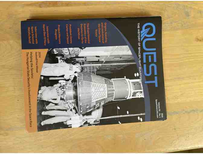 Quest Magazine Subscription + 4 Back Issues