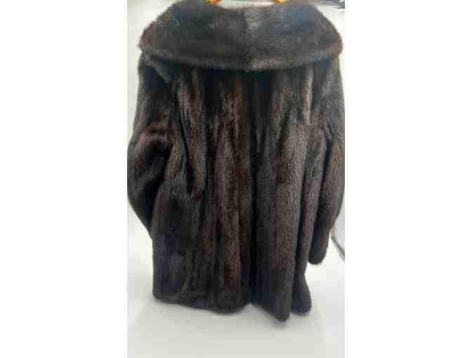 Furs by Truesdale Female Mahogany Mink Coat