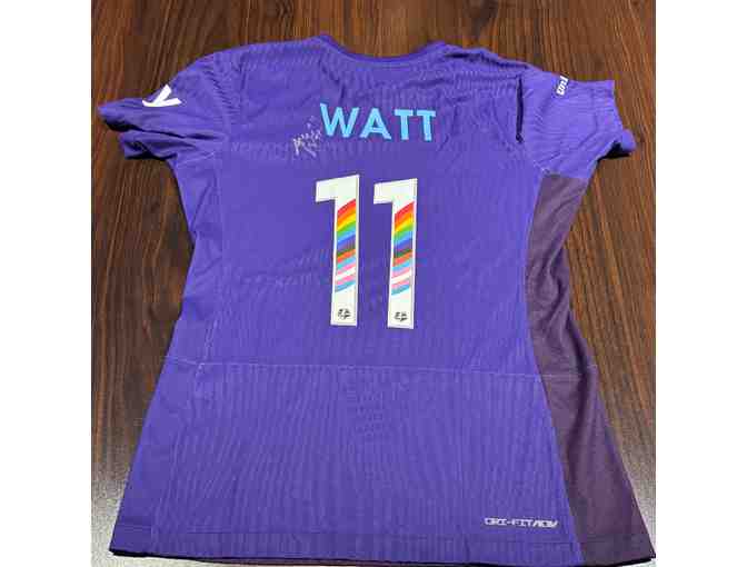 Ally Watt Autographed "Pride In Our City" Match Worn Jersey - Photo 1