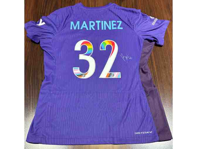 Brianna Martinez Autographed "Pride In Our City" Match Worn Jersey - Photo 1