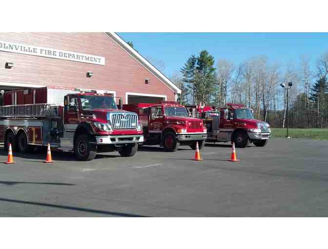 Child's Fire Truck Ride on Lincolnville Fire Truck