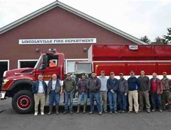 Child's Fire Truck Ride on Lincolnville Fire Truck