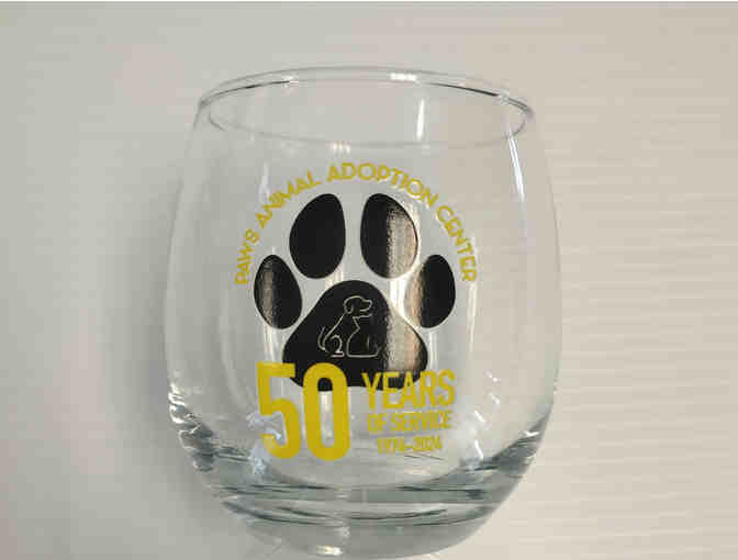 PAWS 50th Anniversary Glasses