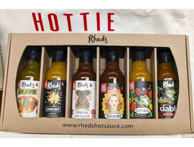 SPICY!! RHED'S HOT SAUCE PACKAGE