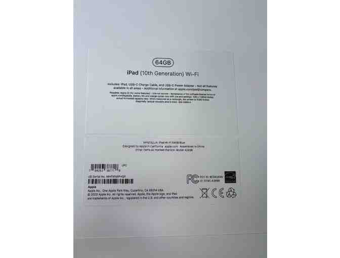 Apple iPad 10.9 inch (10th Generation)