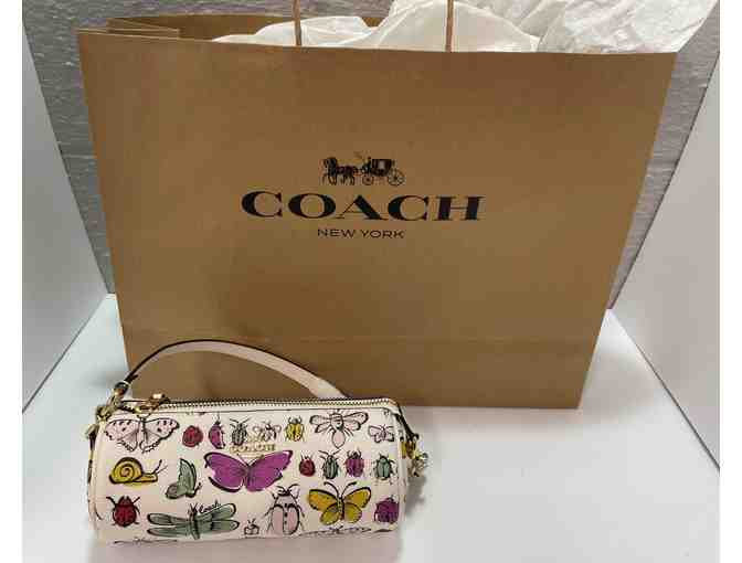 Coach Nolita Barrel Wristlet Creature Print