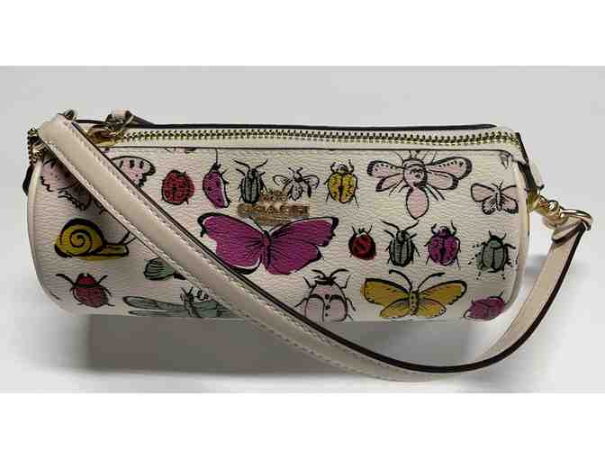 Coach Nolita Barrel Wristlet Creature Print