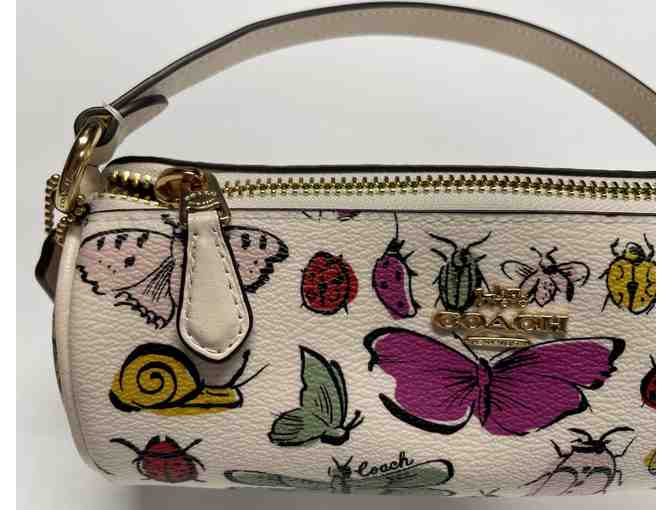 Coach Nolita Barrel Wristlet Creature Print