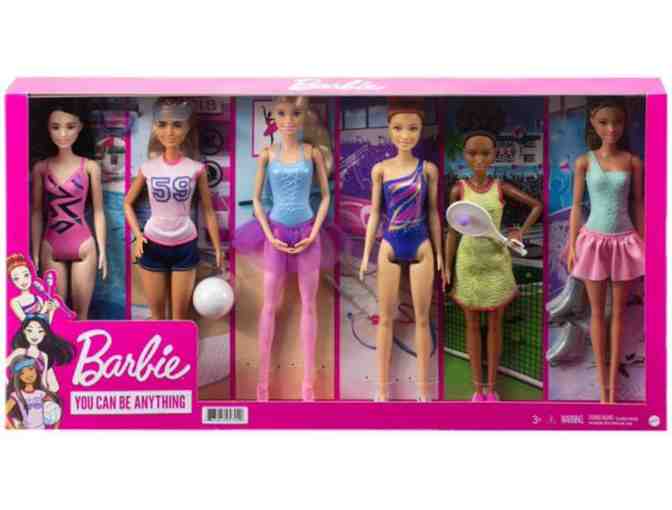 Barbie You Can Be Anything 6 Doll Sports Career Collection with Accessories