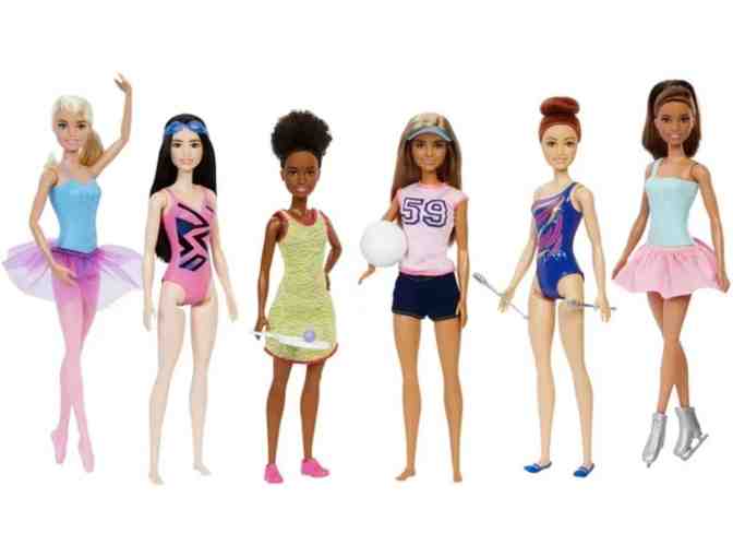 Barbie You Can Be Anything 6 Doll Sports Career Collection with Accessories - Photo 2