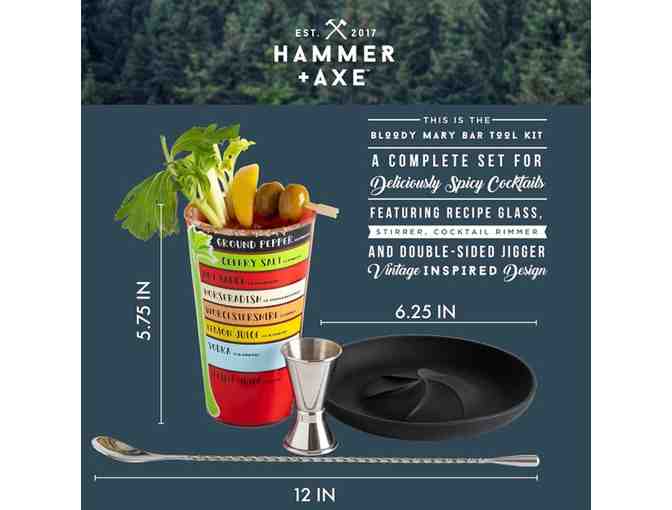 Hammer + Axe Bloody Mary Bar Tool Kit