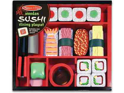 Melissa & Doug Sushi Slicing Play Food Set