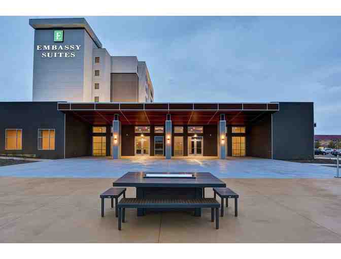 An overnight stay at the Embassy Suites by Hilton - Plainfield/Indianapolis Airport