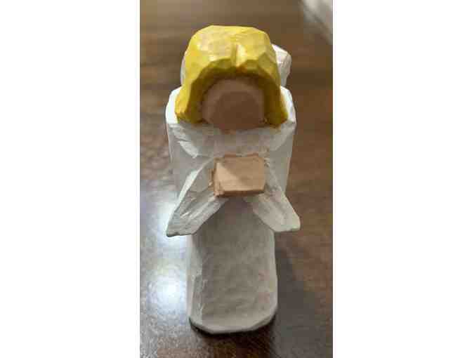 Hand Carved Praying Angel