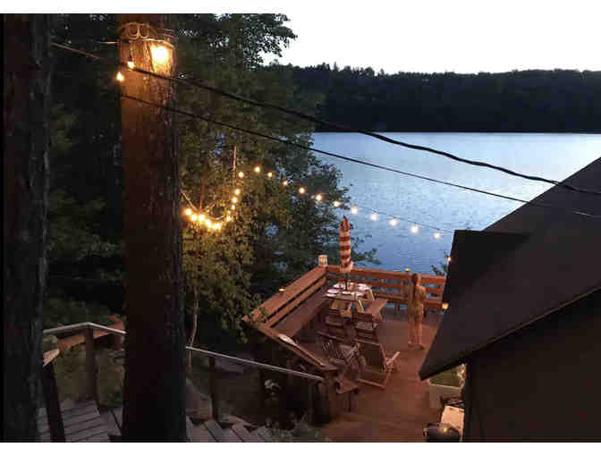 Lakefront Cabin (3 Night Stay) in Acadia National Park, Mount Desert Island, Maine.