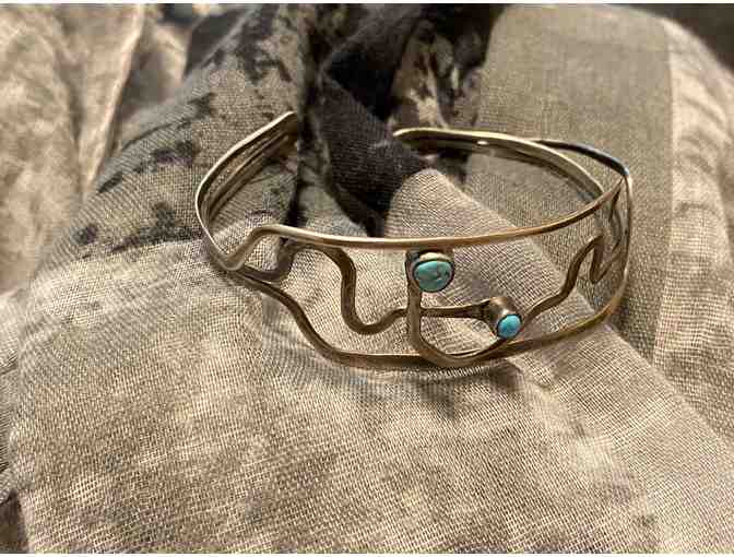 Running River Silver Bracelet