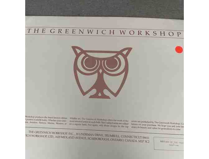 Stephen E. Lyman Print - 'Return of the Falcon' - Signed