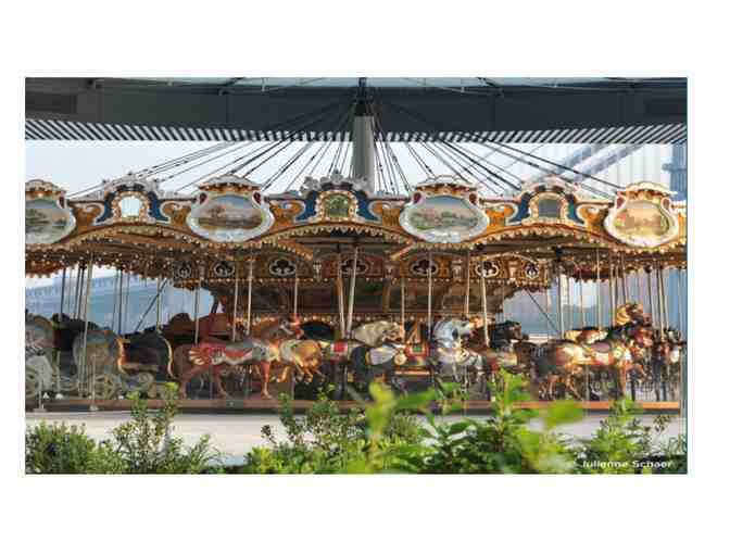 20 Tickets to Jane's Carousel in Brooklyn! A ride with Head Spinning Views!