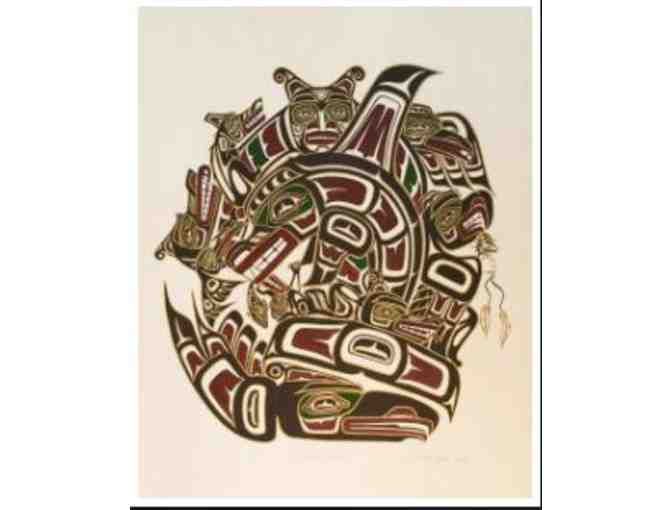 Original Painting 'Transformation' by Native Artist Derek Heaton - Value $240