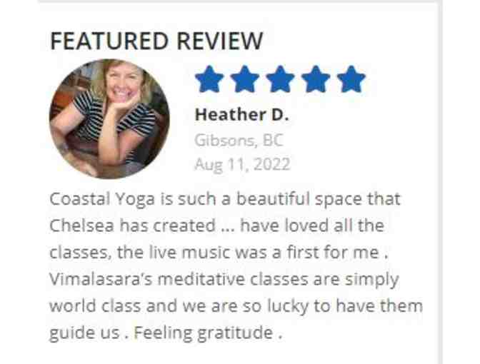 One month unlimited yoga - Value $130