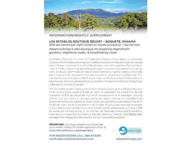 Elite Resorts- Los Establos Boutique Inn, Panama - Photo 6